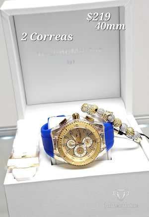 Cruise Gold and Gold 40mm 2 Correas