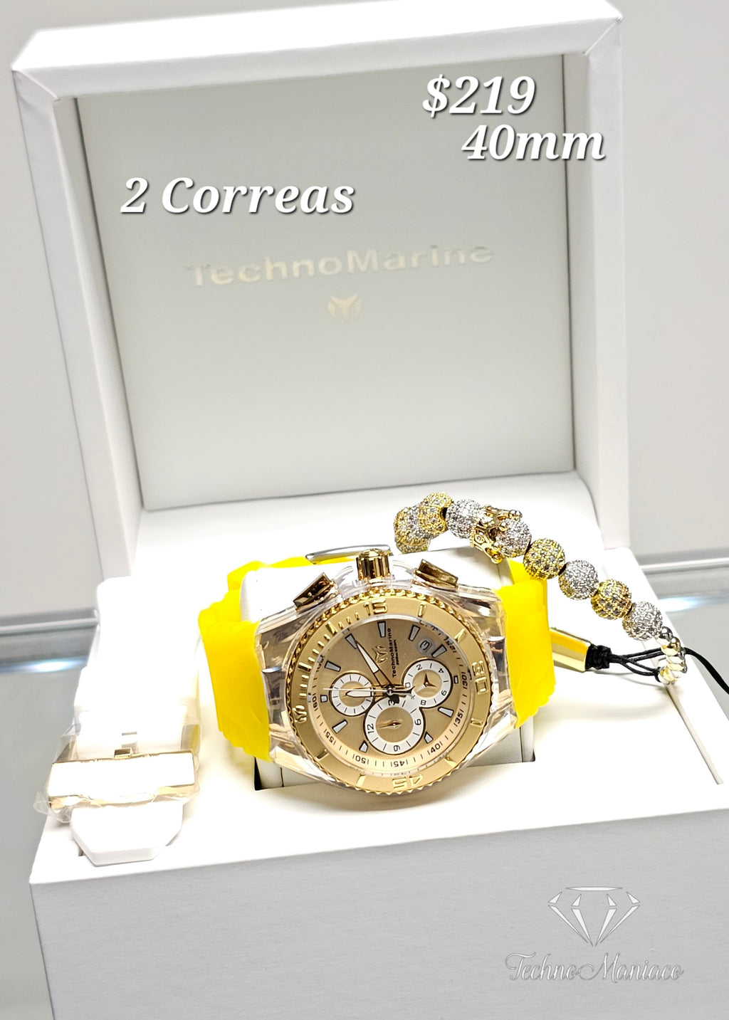 Cruise Gold and Gold 40mm 2 Correas