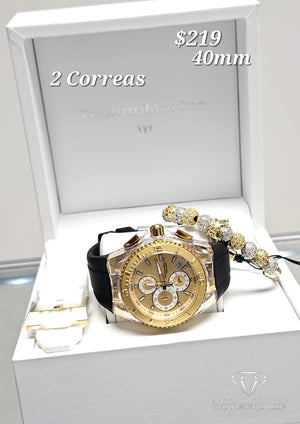 Cruise Gold and Gold 40mm 2 Correas