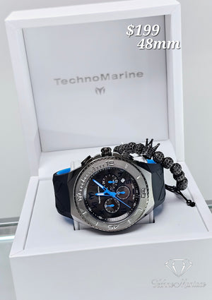 Manta Ocean 48mm Full Black/Blue