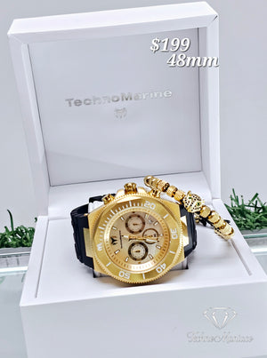 Manta Ocean 48mm Gold/Gold