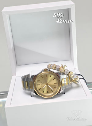 Invicta Speedway 42mm Silver/Gold