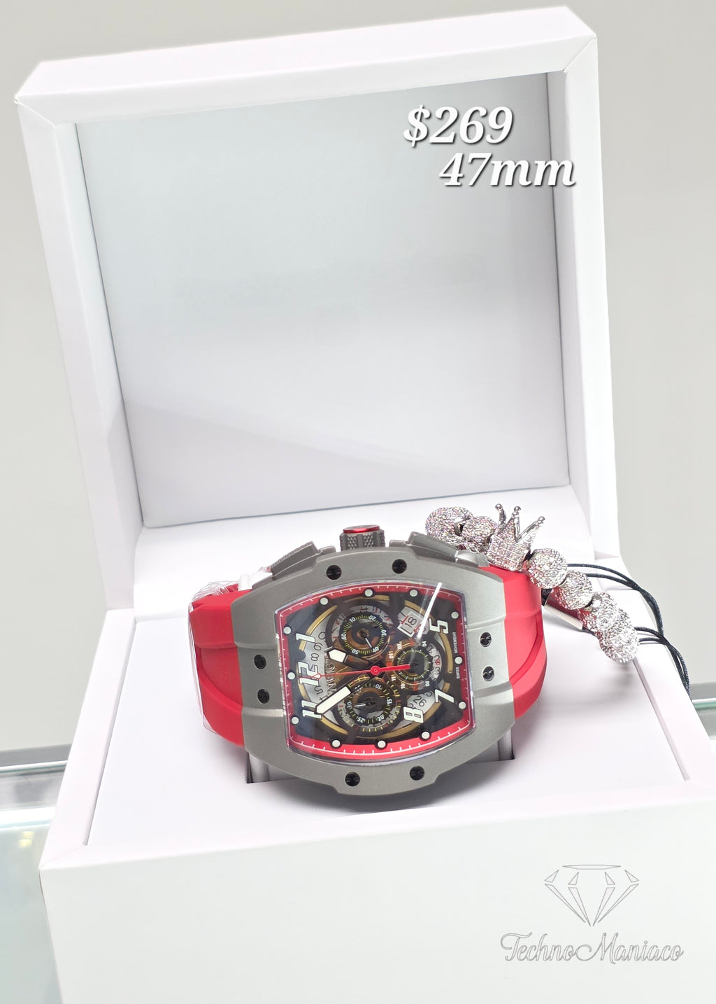 Invicta S1 Rally 47mm Red/Grey