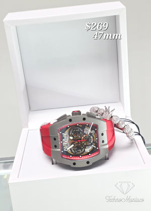 Invicta S1 Rally 47mm Red/Grey