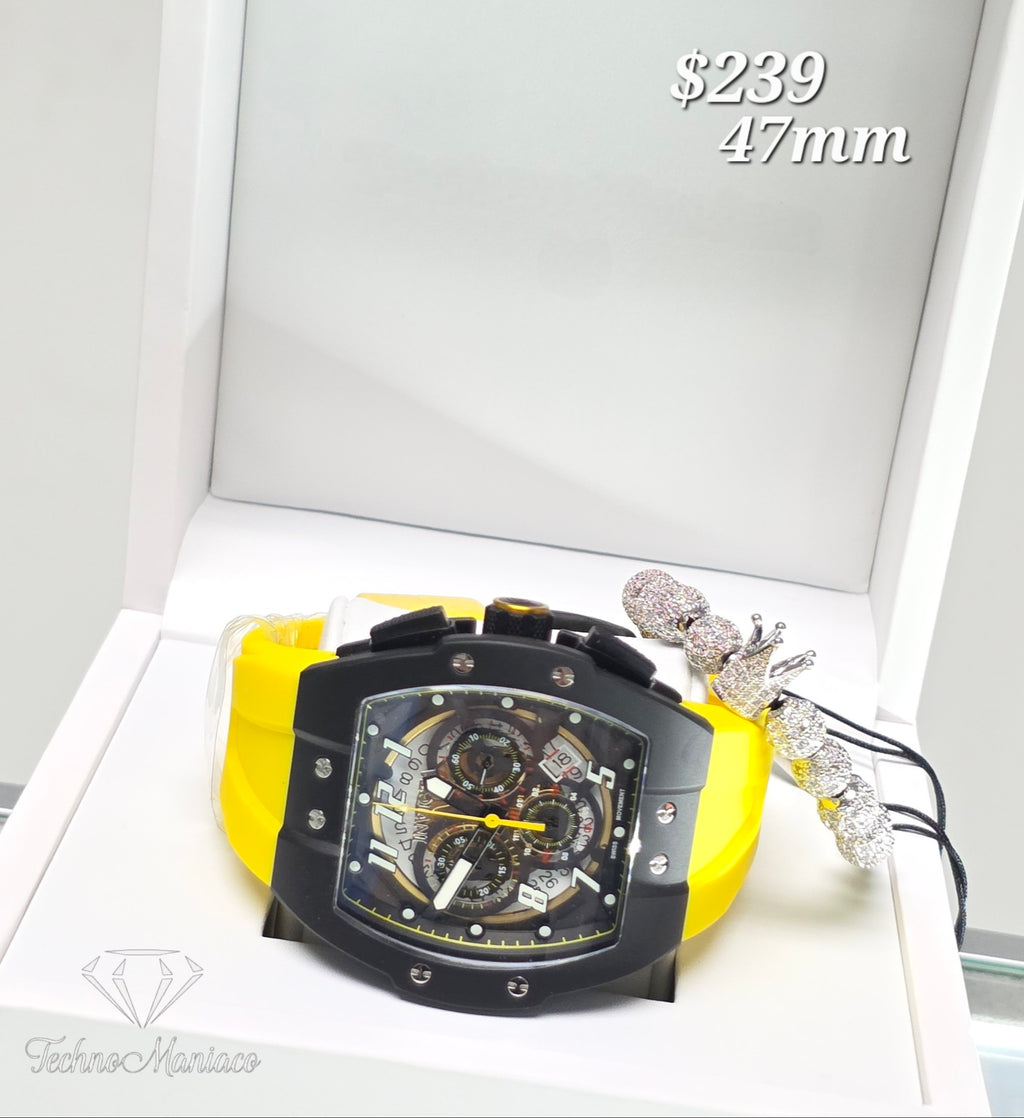 Invicta S1 Rally 47mm Yellow/Black