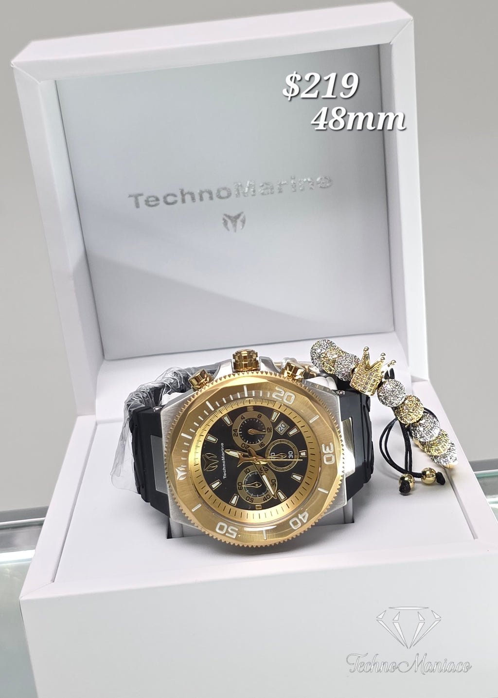 Manta Ocean 2025 48mm Gold/Silver/Black