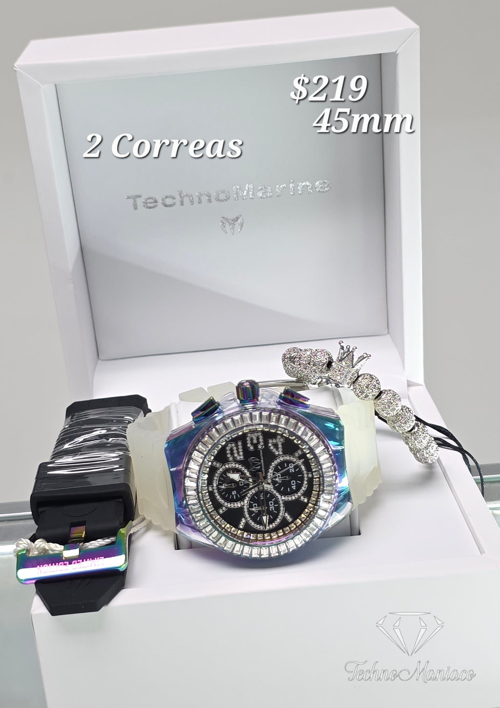 Cruise Glitz 45mm 2 Correas/Tornasol