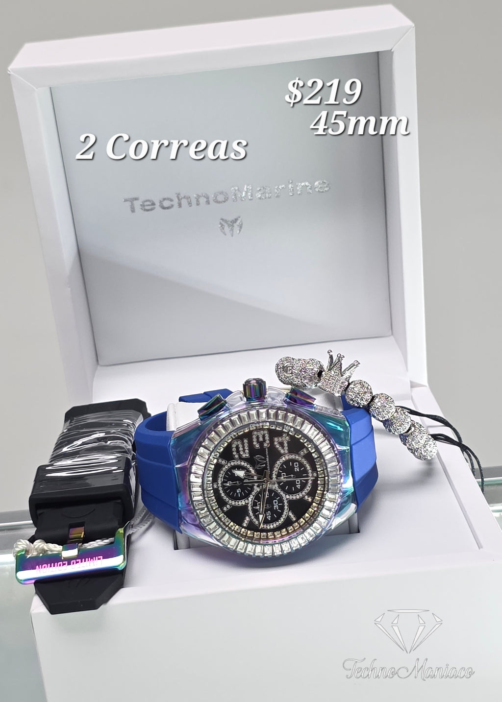 Cruise Glitz 45mm 2 Correas/ Tornasol