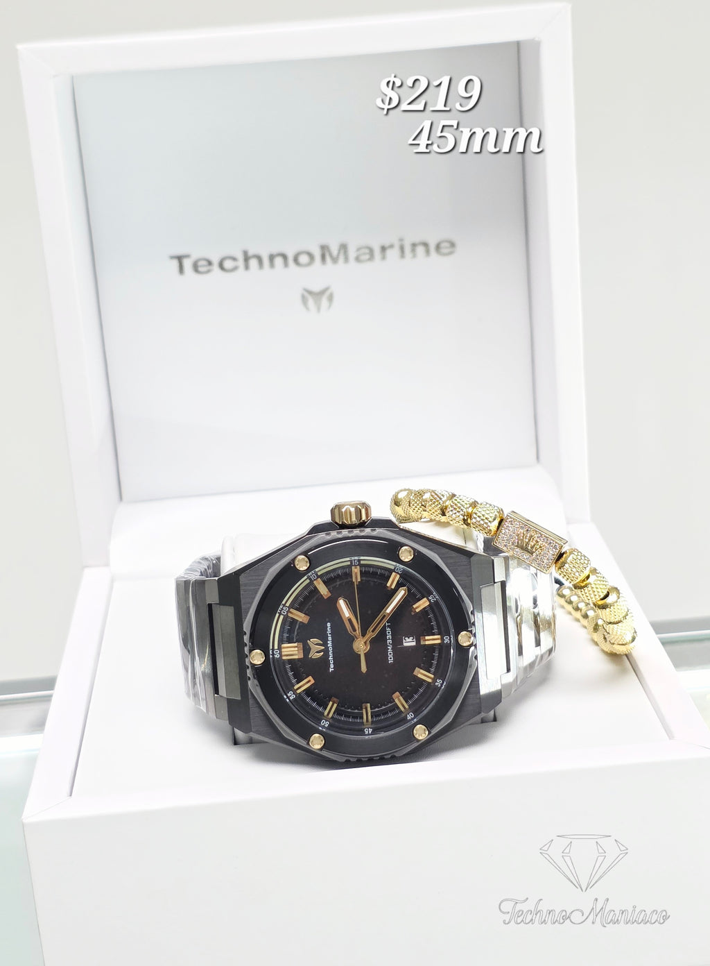 Coral Legacy 45mm Black/Gold