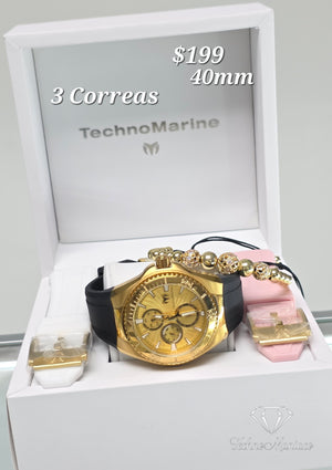 Cruise California 2025 40mm Gold/Gold 3 Correas