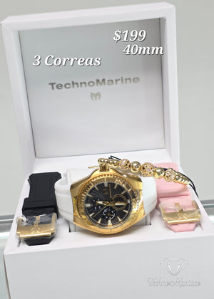 Cruise California 2025 40mm Gold/Black 3 Correas