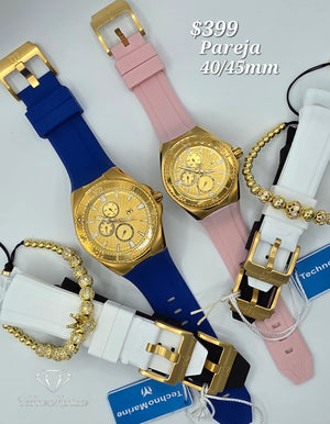 Pareja Cruise California 2025 40/45mm Gold/Gold 3 Correas C.U.
