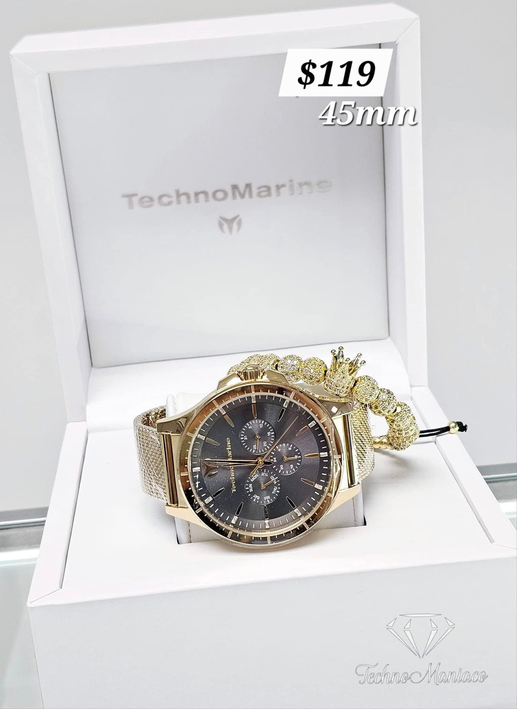 Moonsun 45mm Gold/Black