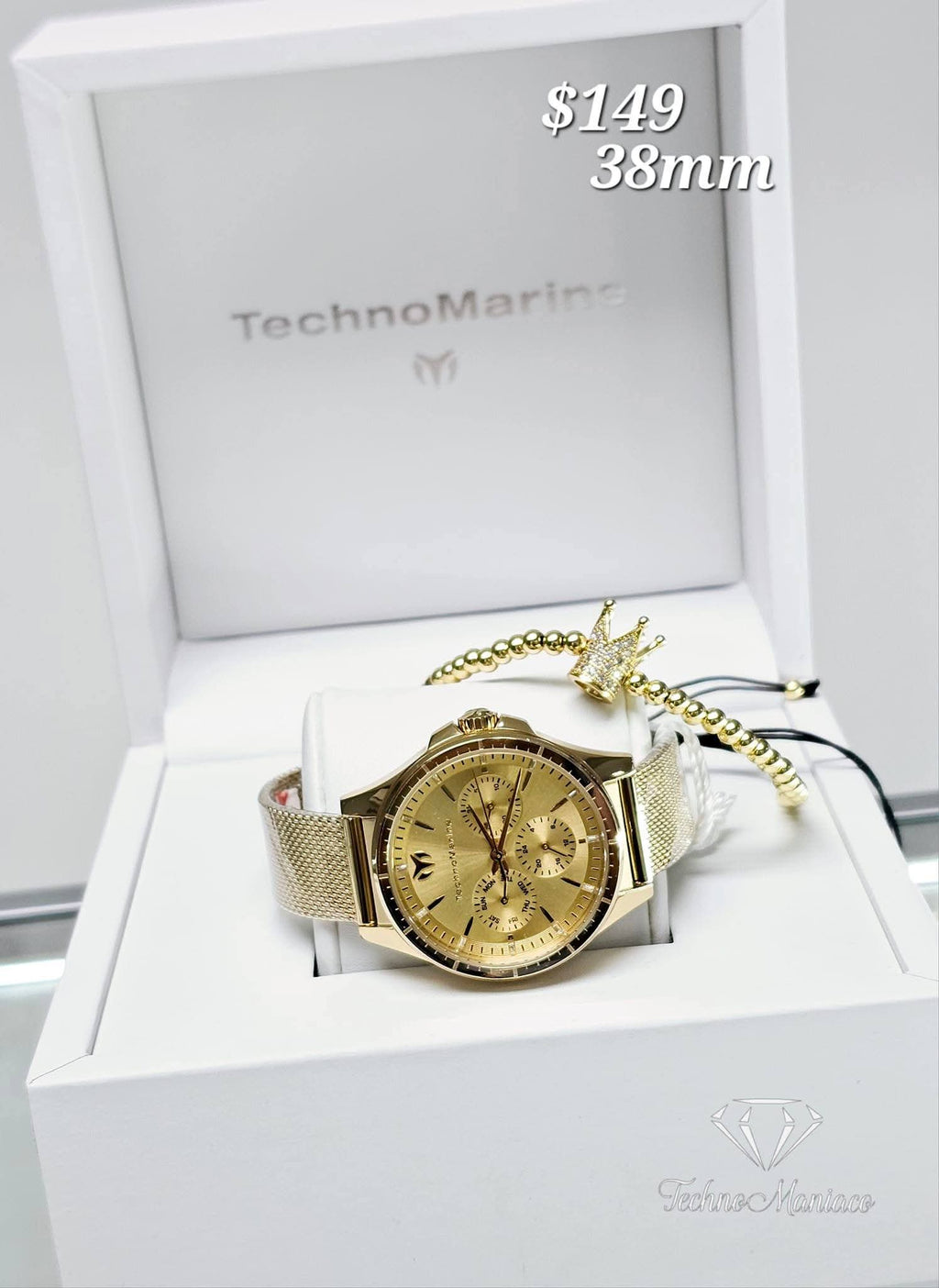 Moonsun 38mm Gold/Gold