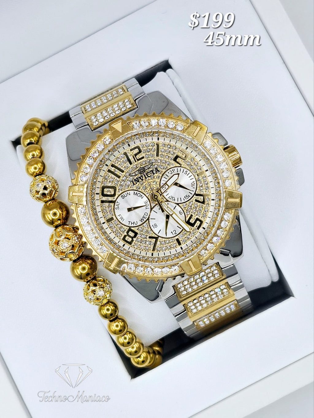 Invicta Celestial 2025 45mm Gold/Silver