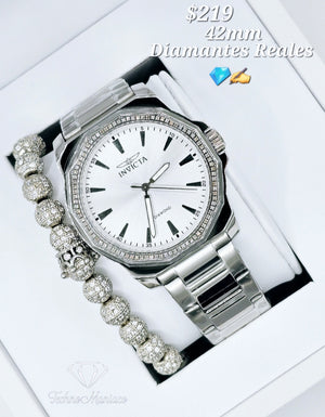 Invicta Elite Diamond 2025 42mm/Silver