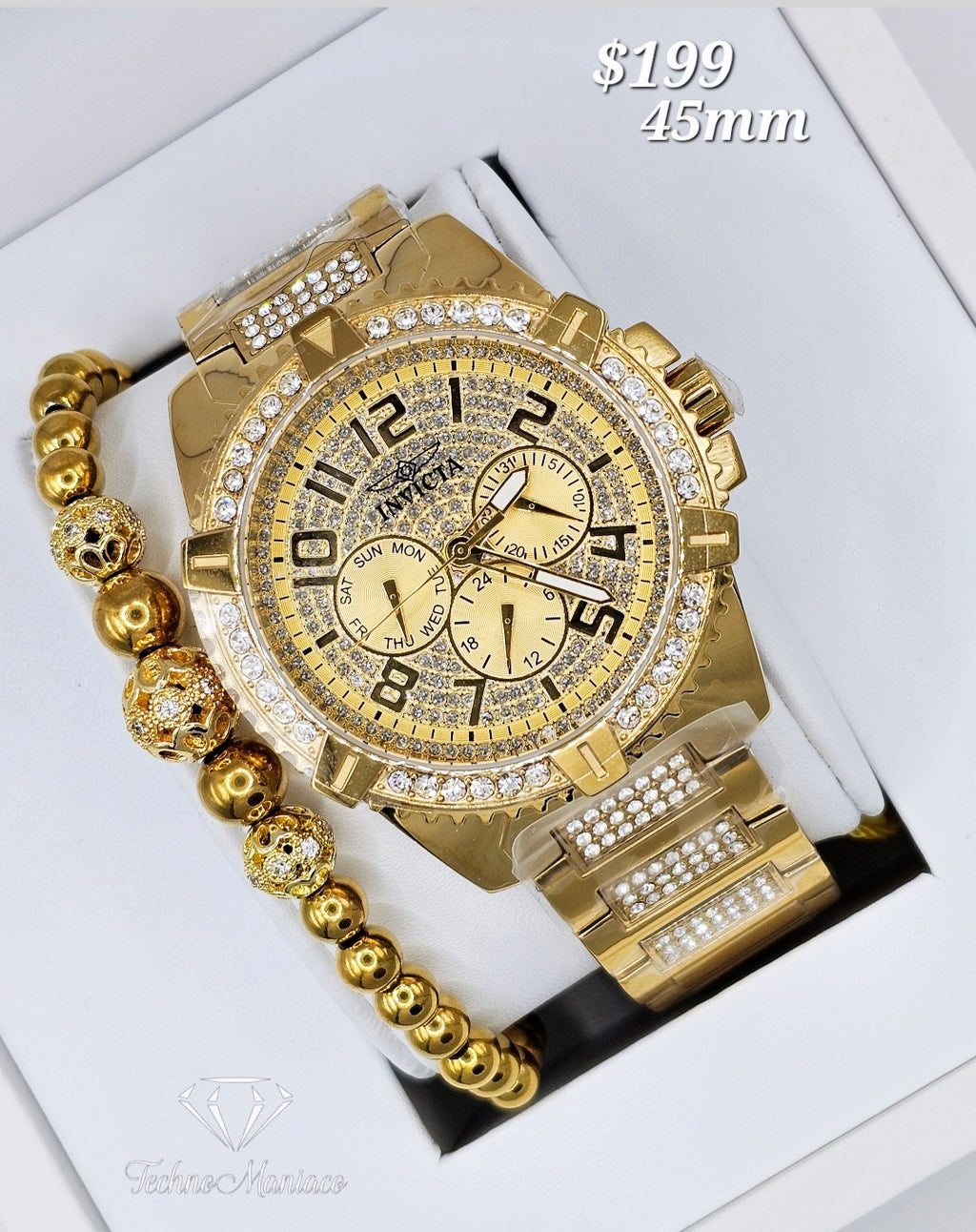 Invicta Celestial 2025 45mm Gold/Gold