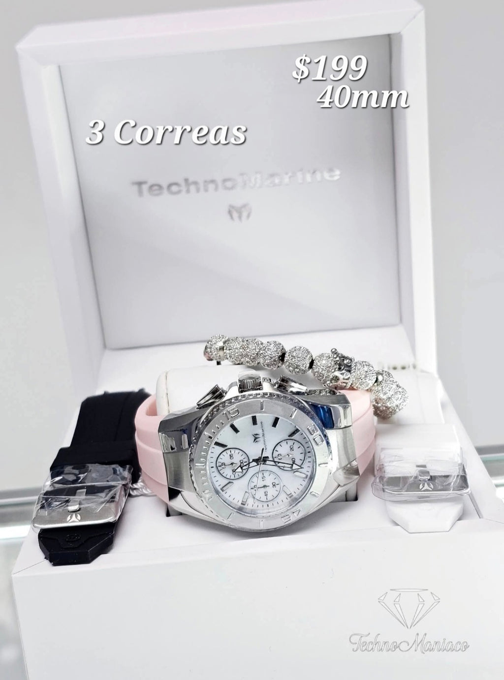 Cruise Original 2025 40mm/Silver 3 Correas