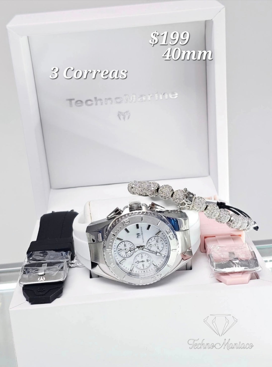 Cruise Original 2025 40mm/Silver 3 Correas